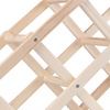 Image 2: Decorative Foldable Solid Wood Stackable Wine Rack