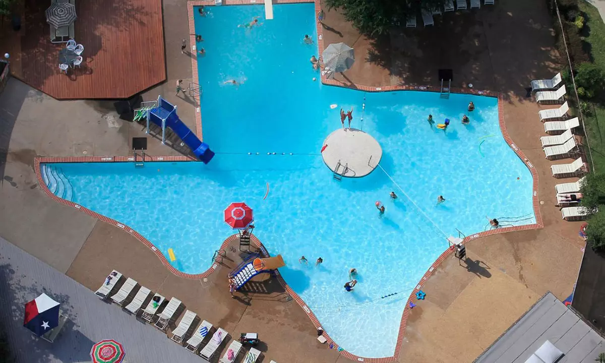 One-Day Pass to National Landmark Swimming Pool for Two or Four at The Texas Pool (Up to 40% Off) - Primary Image