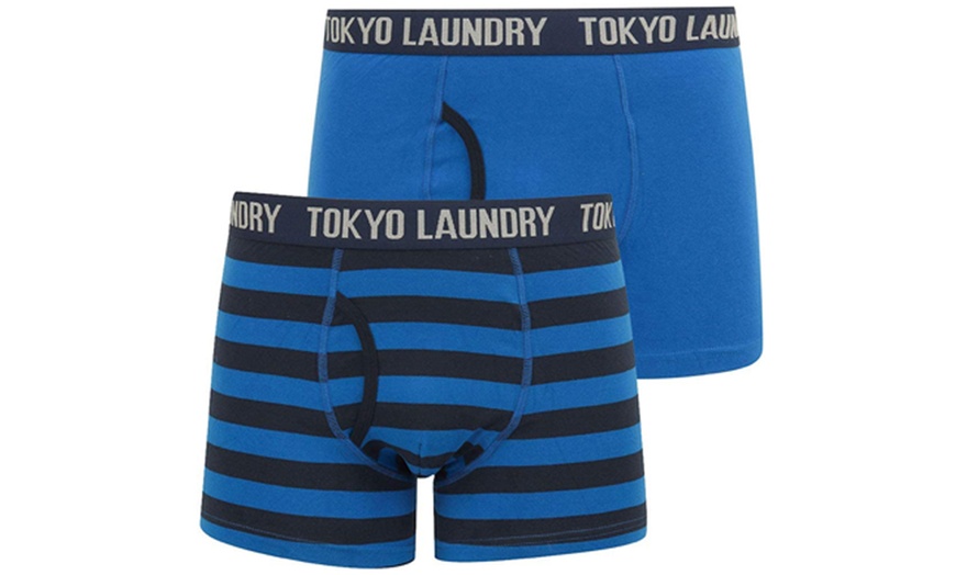 Image 5: Two-Pack of Tokyo Laundry Men's Stripe Print Boxers