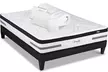 Matelas Versailles bitechnologie, mémoire de forme et ressorts ensachés, 24 cm, sommier et pack prêt à dormir en option - Second Medium