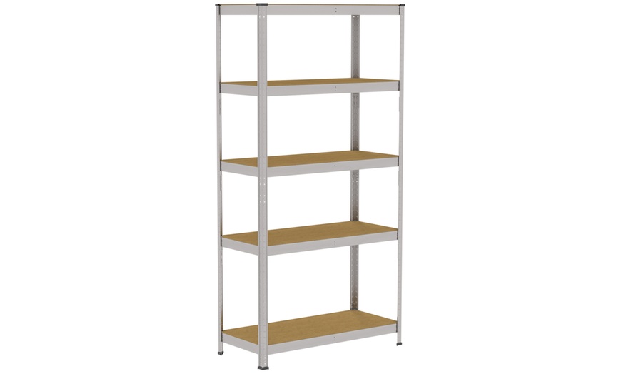 Image 6: Five-Tier Garage Storage Shelf