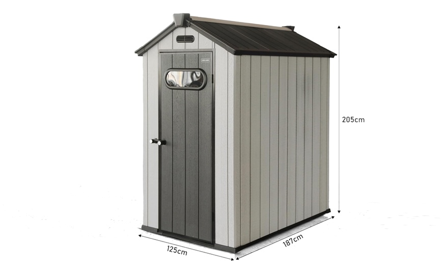 Image 12: Choice of 775L Garden Storage Box or 4ft 6'' Shed