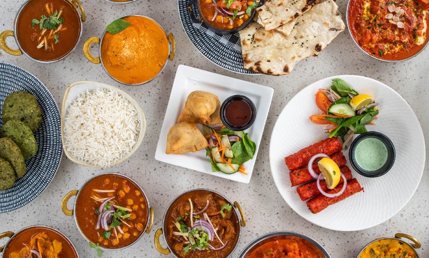 Image 1: Dive Into Indian Culture Over Traditional Spice-Infused Curry & Naan