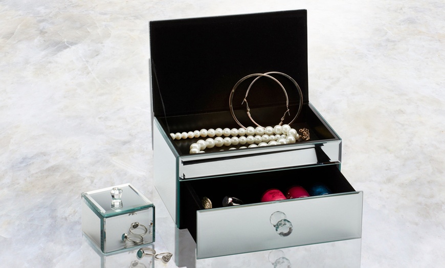 Image 5: Mirrored Jewellery Box Range