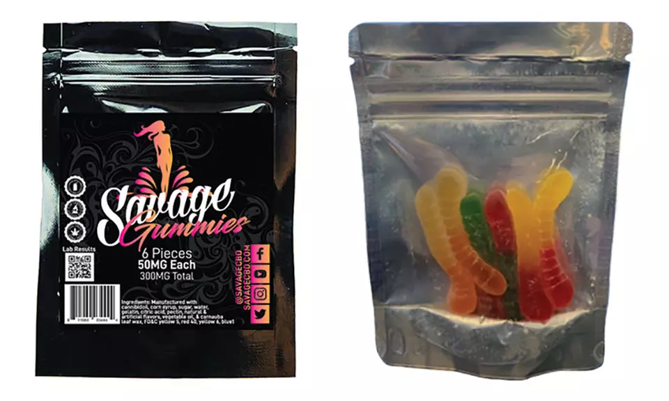 CBD Gummies from Savage CBD ($42.99 value) - Primary Image