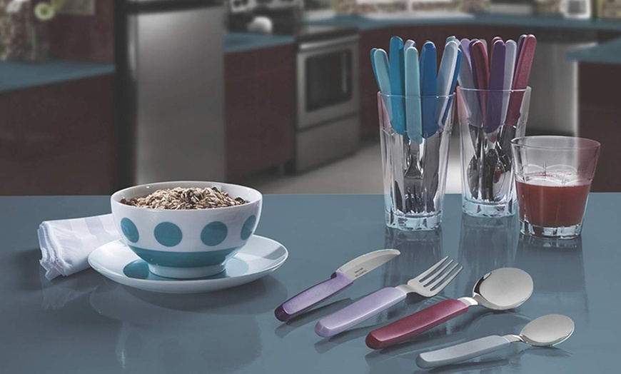 Image 5: 16-Piece Carmel Cutlery Set