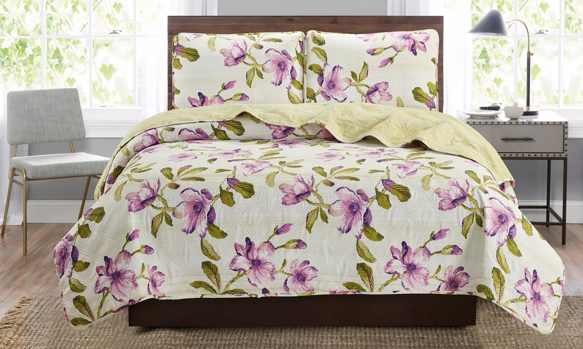 Glory Home Design Summer Selection Quilted Bedspread Set (3-Piece) - Primary Image