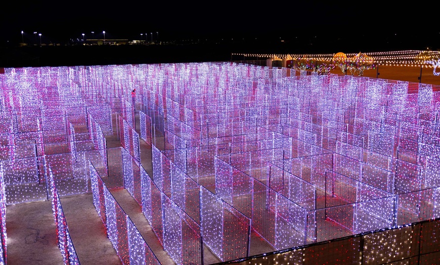 Image 5: Desert Farm Lights - Holiday Festival Admission for Two