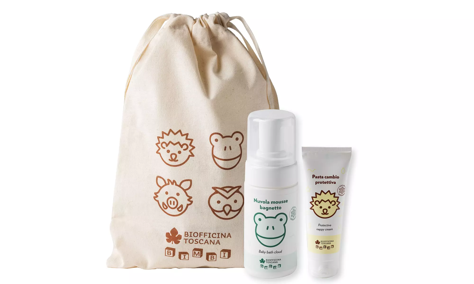 Set Bagnetto e Cambio Biofficina Toscana: Idratazione Lenitiva per la Pelle Sensibile con Avena e Olio EVO Toscano