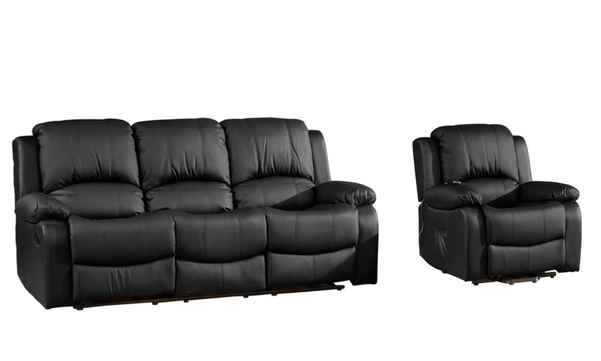 Image 19: Up to Three Reclining Sofa Sets 