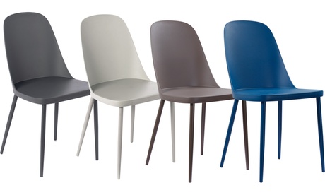 Set di 4 sedie Sansa, disponibile in vari colori