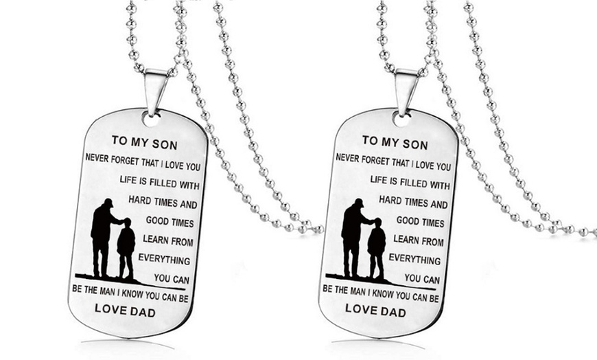 Image 10: Love Message Necklace