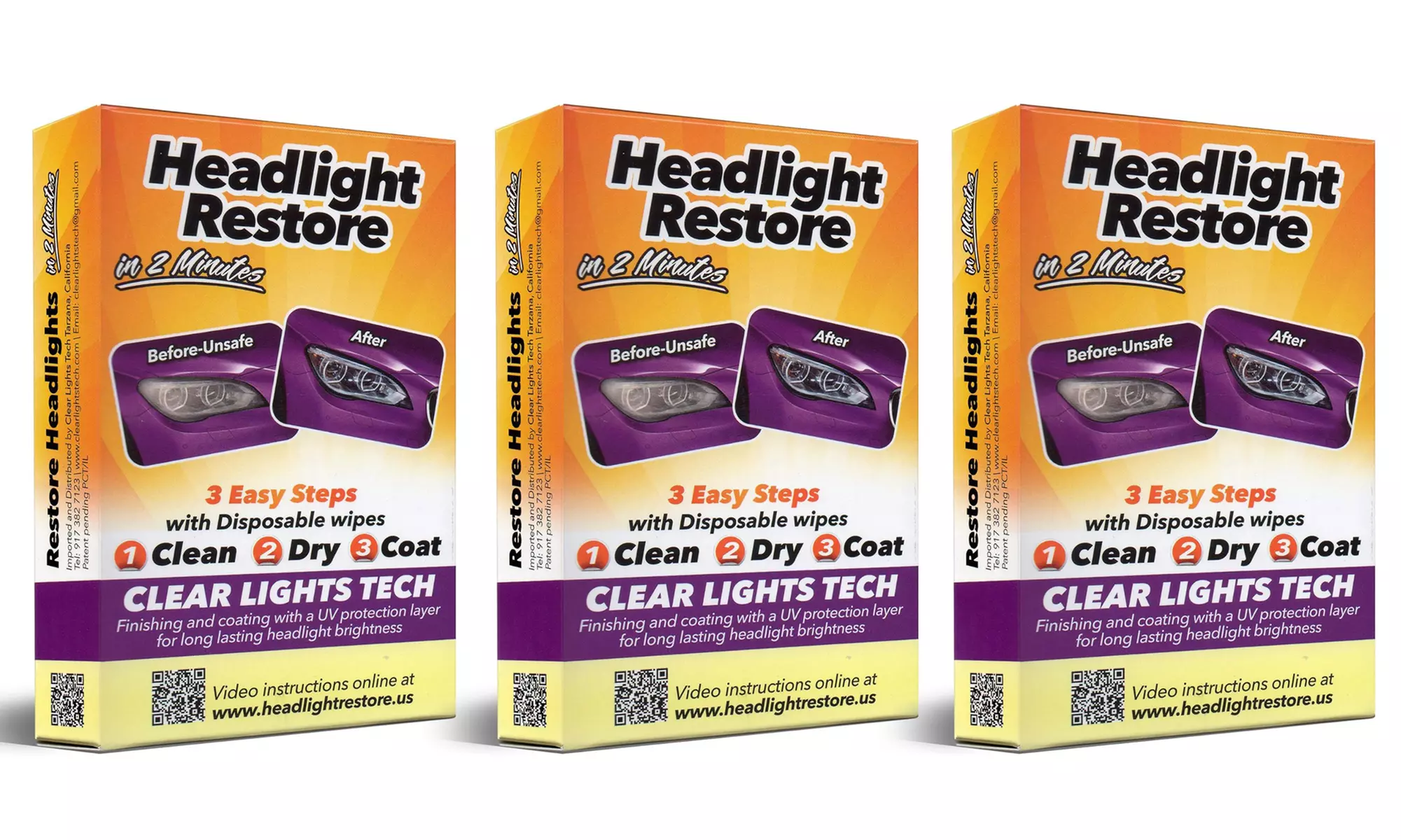 Kit de restauration de phares