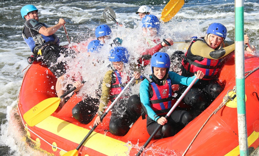 Image 2: White Water Rafting at National Water Sports Centre