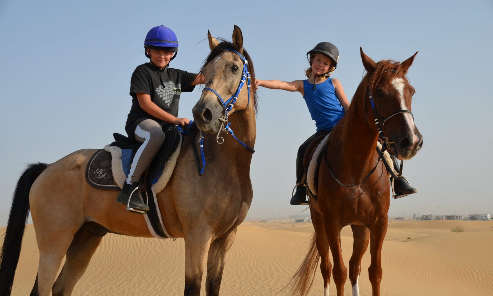 One Hour Horse Desert Hacking Experience at Al Sultan Equestrian Club