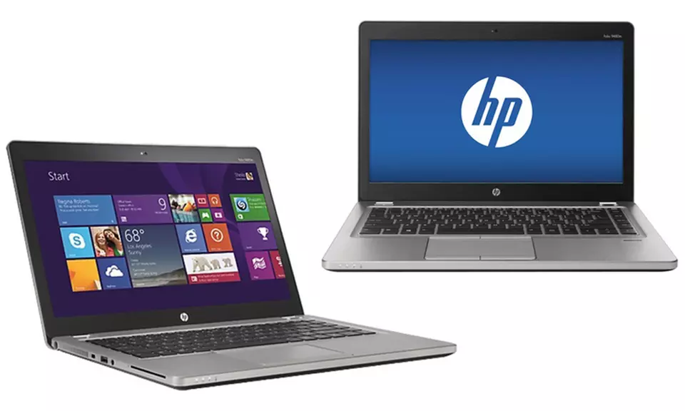 HP EliteBook Folio 9480m 14" Ultrabook with 2GHz Intel Core i5 Processor and 8GB RAM (Refurbished A-Grade) - Primary Image