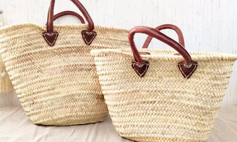 1x oder 2x Gewebte Strandtasche