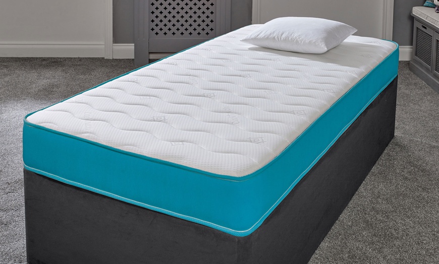 Image 2: Memory Foam Mattress with Coil Spring Unit