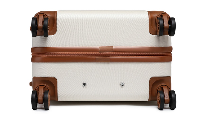 Image 16: Valise ABS avec design circulaire