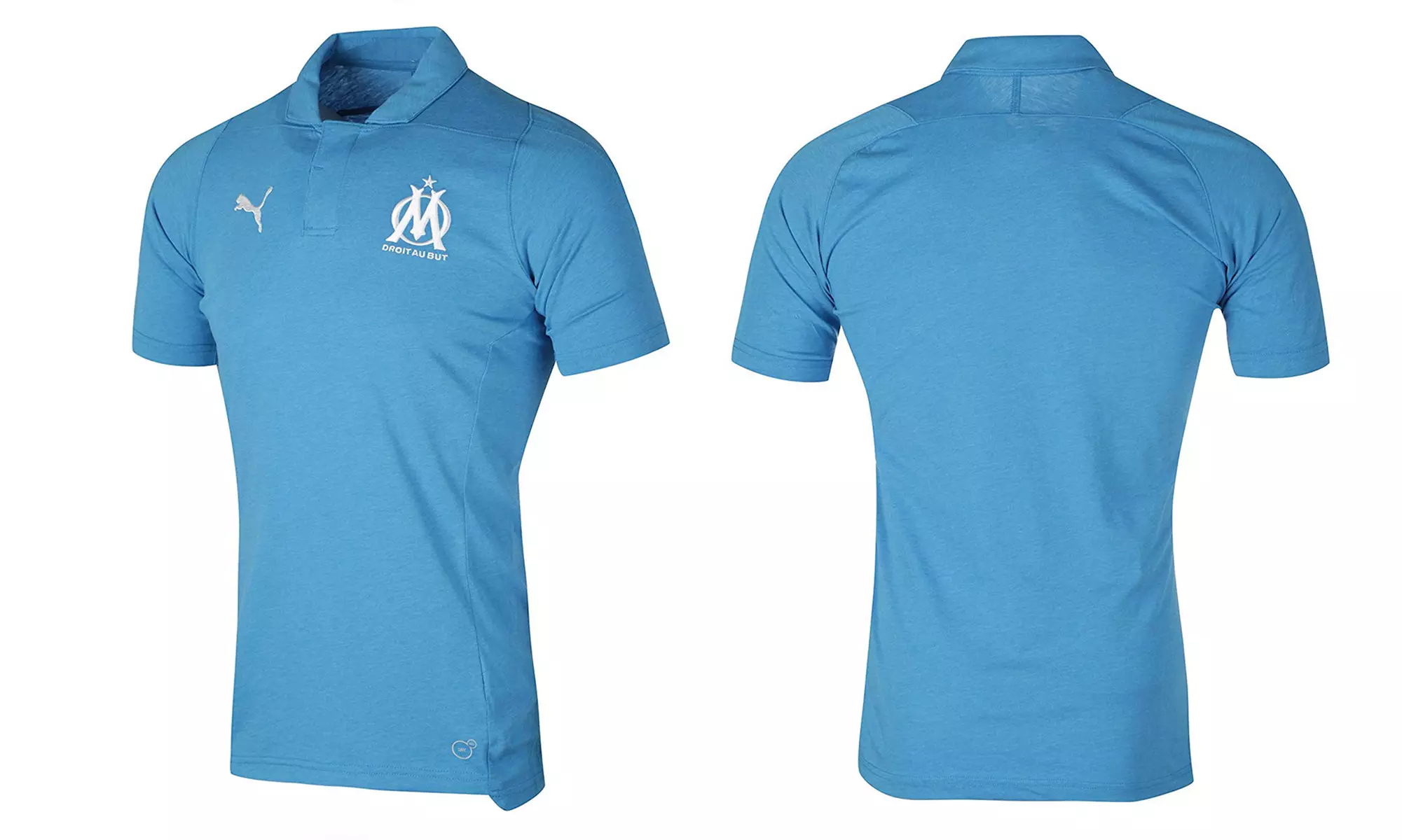 Polo de la marque Puma de l'Olympique de Marseille pour homme - Second Medium