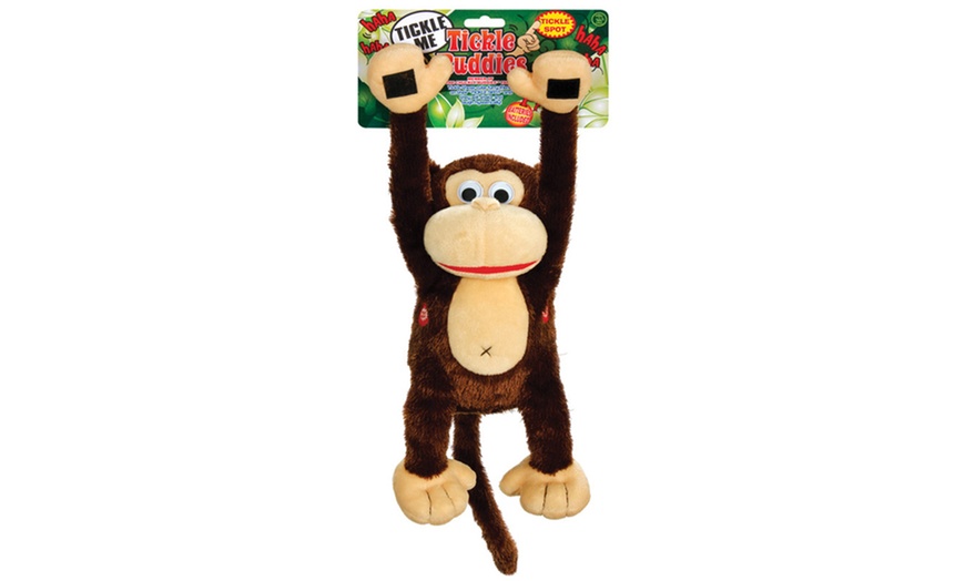 Image 4: Tobar Tickle Monkey Toy