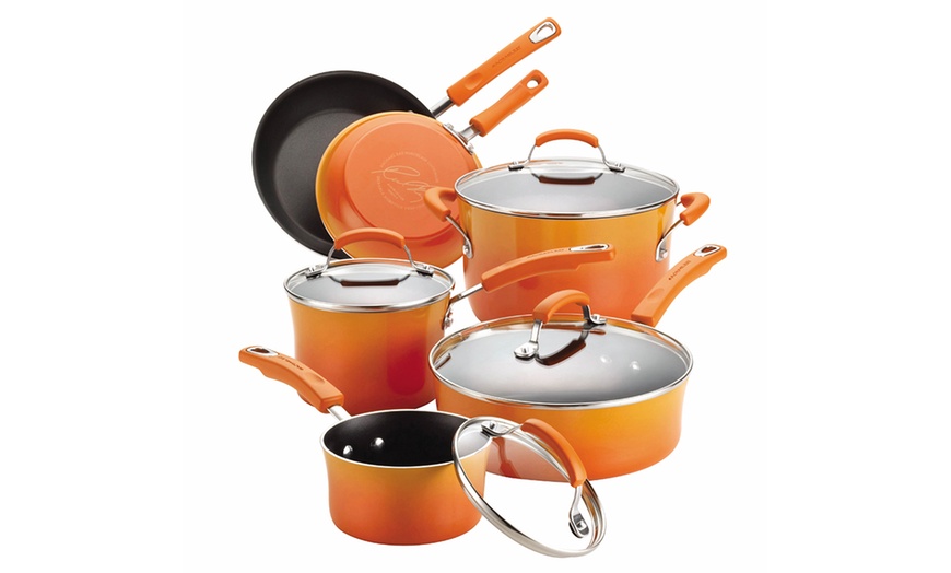 rachael-ray-nonstick-enamel-cookware-10-piece-groupon