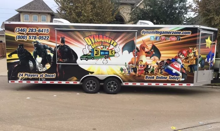 Two-Hour Mobile Game Truck Party from Dynamite Gamerzone (Up to 50% Off). - Primary Image