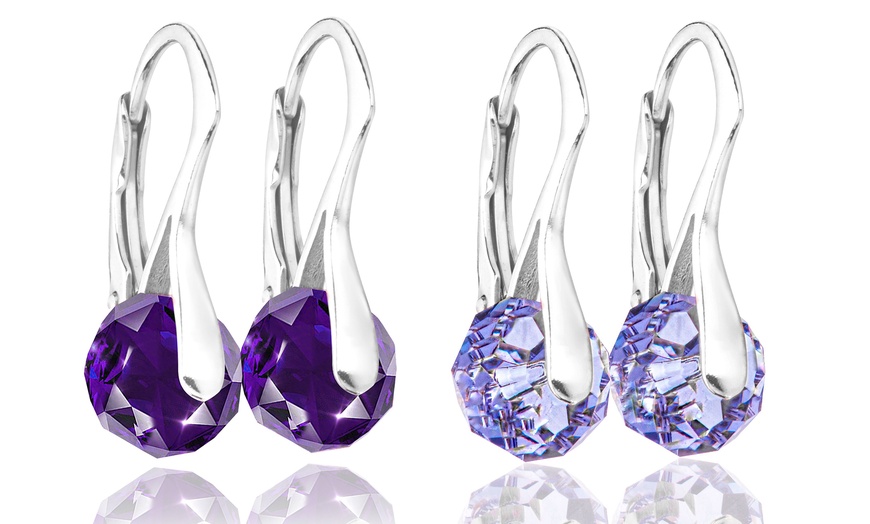 Image 24: Ah! Jewellery Earrings with Crystals from Swarovski®