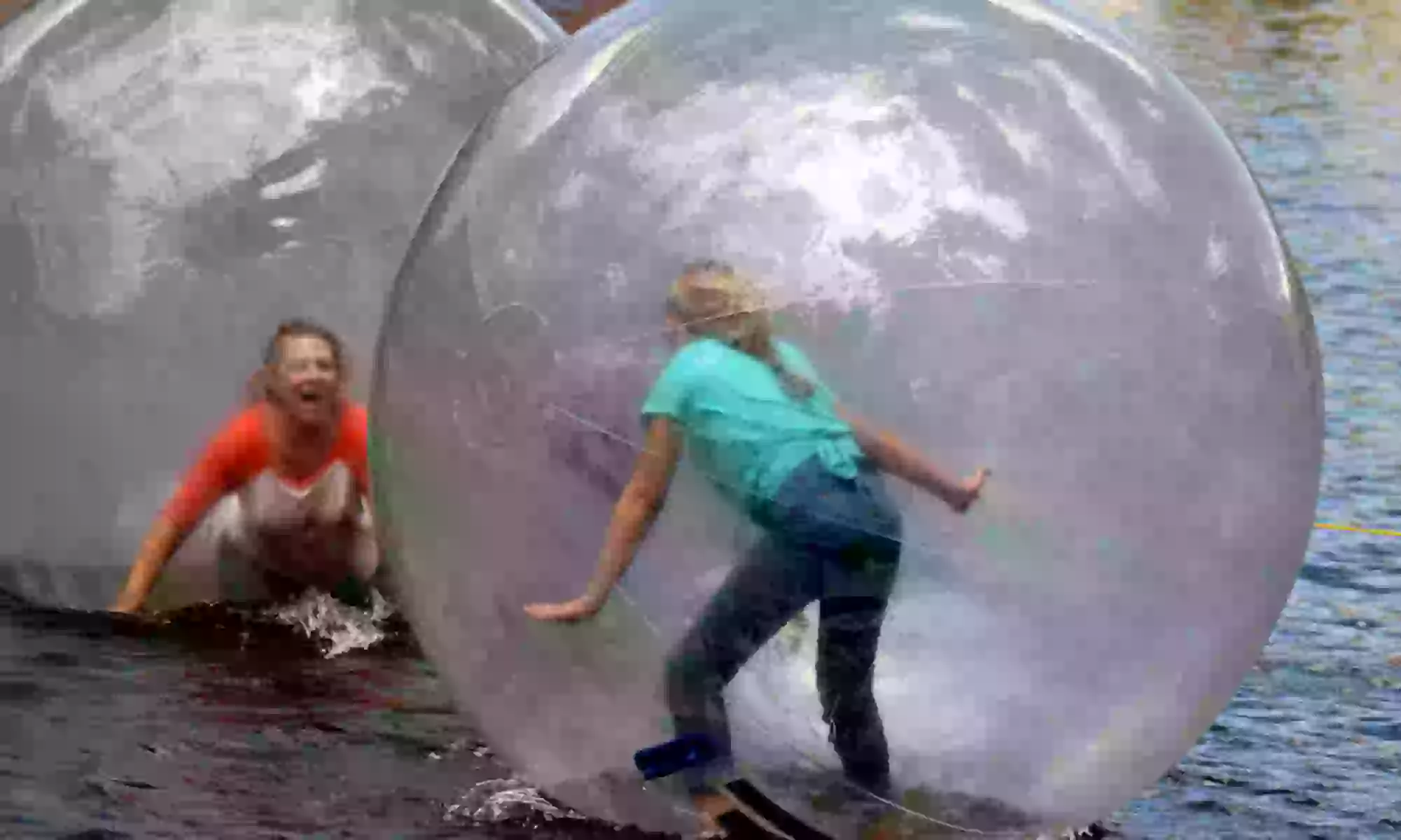 Two or Four Tumble Bubble Ride Passes at Tumble Bubbles (Up to 33% Off) - Primary Image
