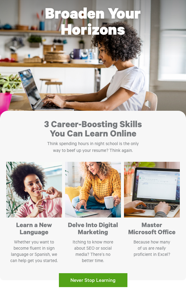 Broaden Your Horizons