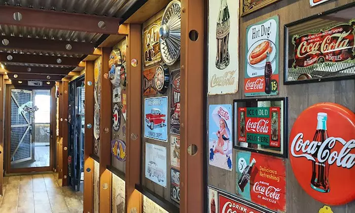 Lanzamiento de hacha y menú de hamburguesa para 2 o 4