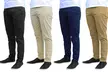 Galaxy by Harvic Men's Slim Fit Cotton Stretch Chino Pants (2-Pack) - Second Medium