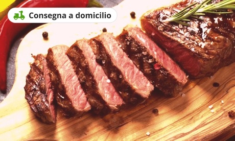 Menu con grigliata di carne argentina e bevanda dal Ristorante Nueva Patagonia - consegna a domicilio