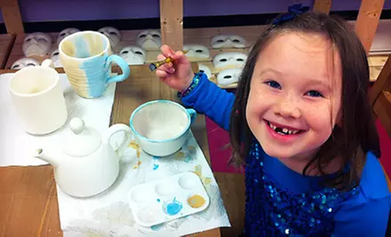  $15 for $30 Worth of Paint-Your-Own Pottery or Half Off Themed Painting Party at Art Smart Academy - Primary Image