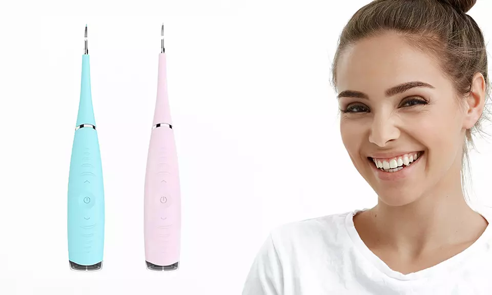 1 ou 2 appareils de détartrage dentaire rechargeable, coloris au choix - Primary Image