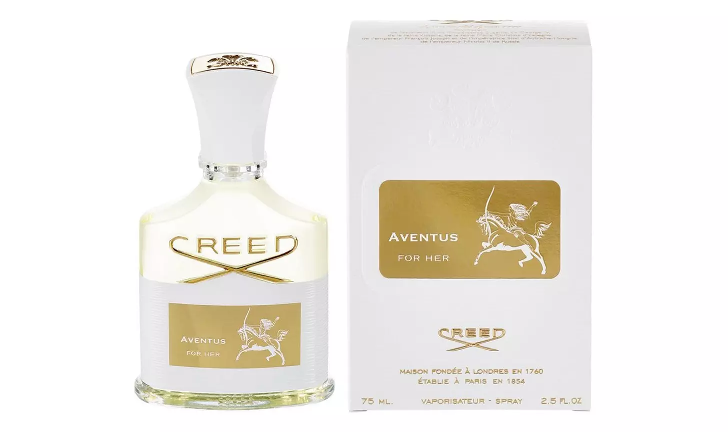 Creed Love in Black, Love in White, or Aventus for Her Eau de Parfum for Women (2.5 Fl. Oz.) - Second Medium