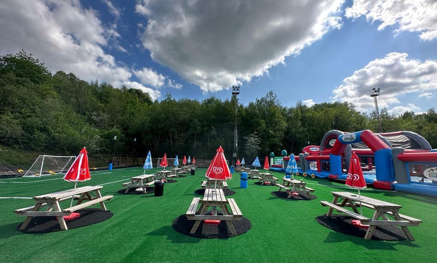 Image 21: Inflatable Bounce and Trampolines for One at Soccer Zone Halesowen