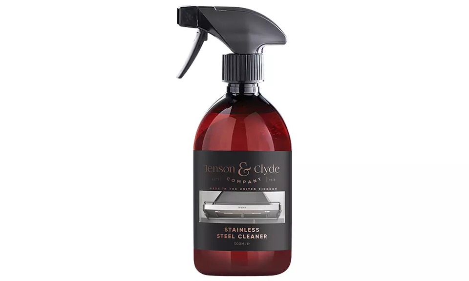 1 à 3 sprays nettoyant Jenson & Clyde pour inox 500 ml - Primary Image