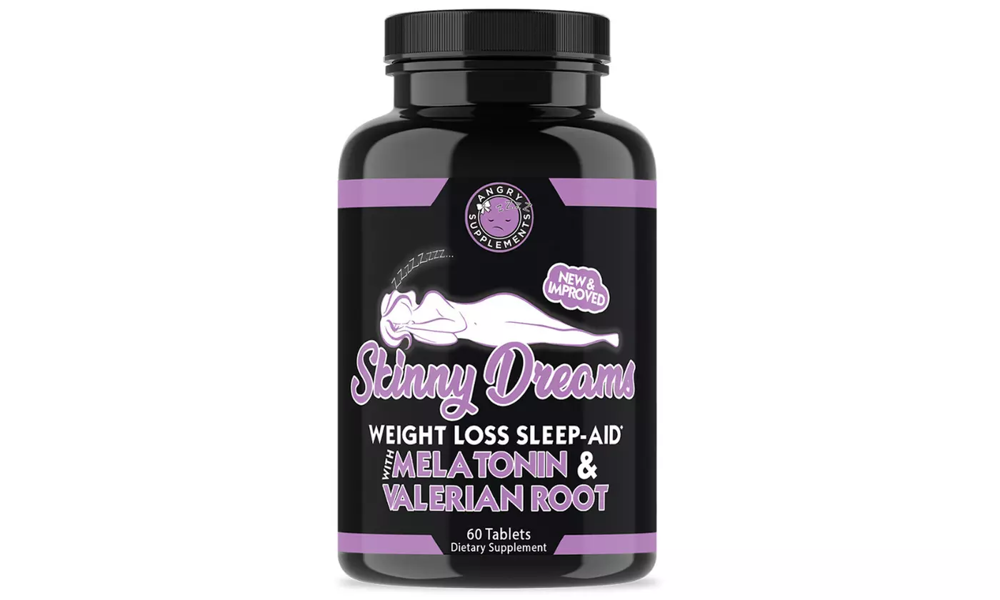Angry Supplements Skinny Dreams and Hot and Skinny for Women (120-Count) - Second Medium