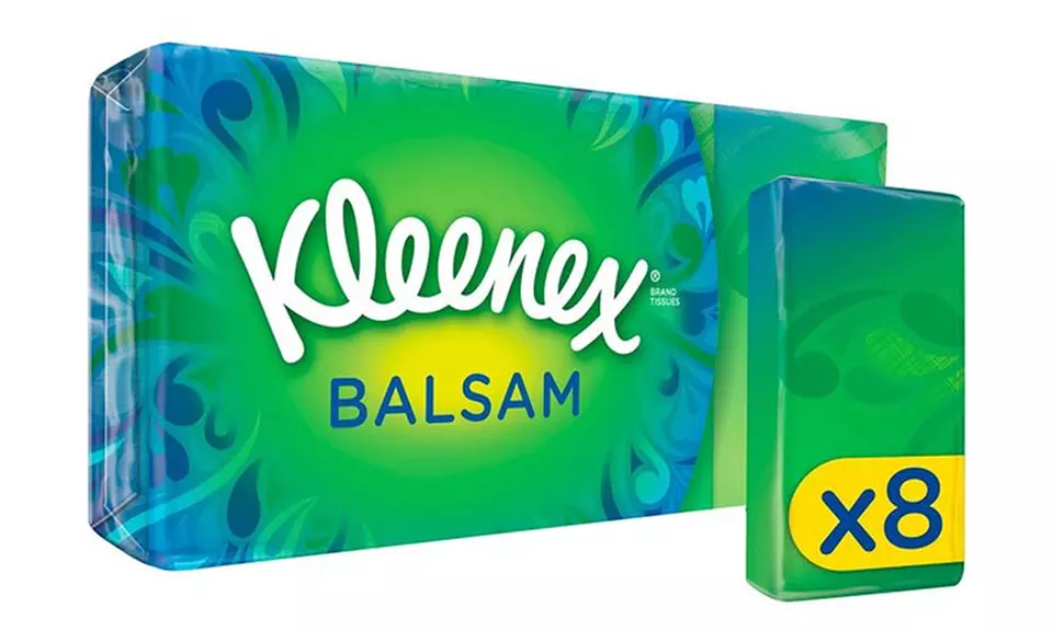 80 or 160 Kleenex Balsam Pocket Pack Tissues - Primary Image