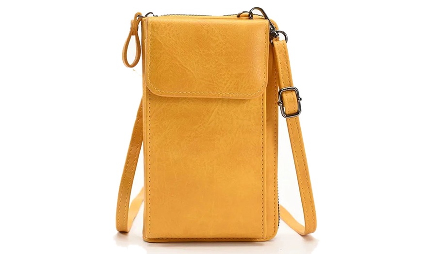 Image 4: Women’s Crossbody Cell Phone Bag