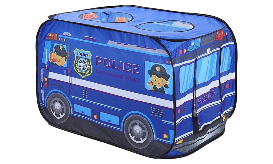 Image 3: Police Truck-Design Foldable Tent