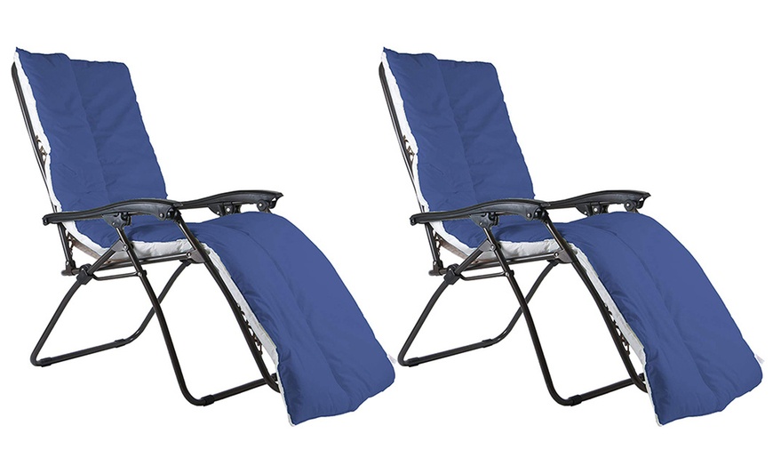 Image 5: Sun Lounger Cushions