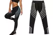 Leggings sport avec bandes réfléchissantes multicolores - Second Medium