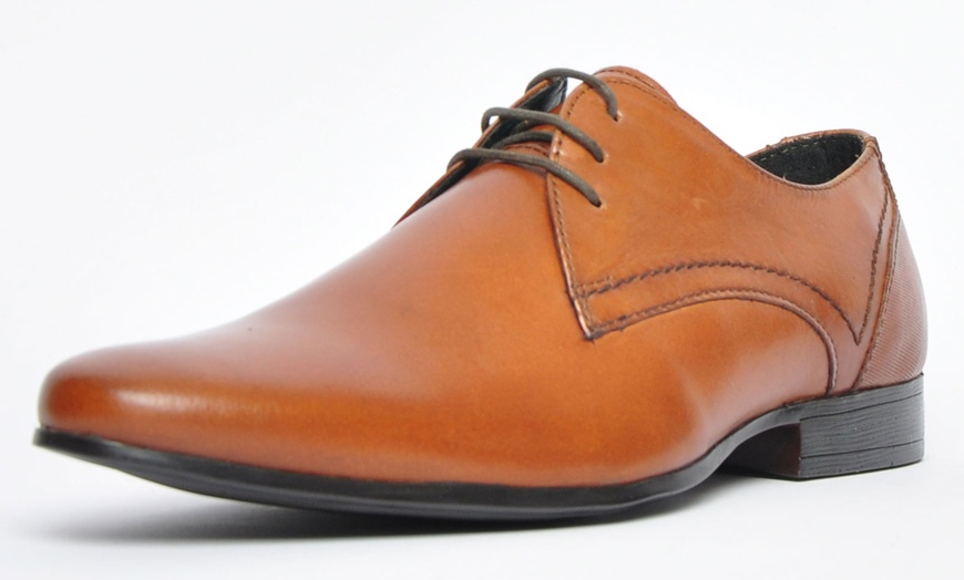 Image 7: Red Tape Sampson Leather Lace-Up Shoes