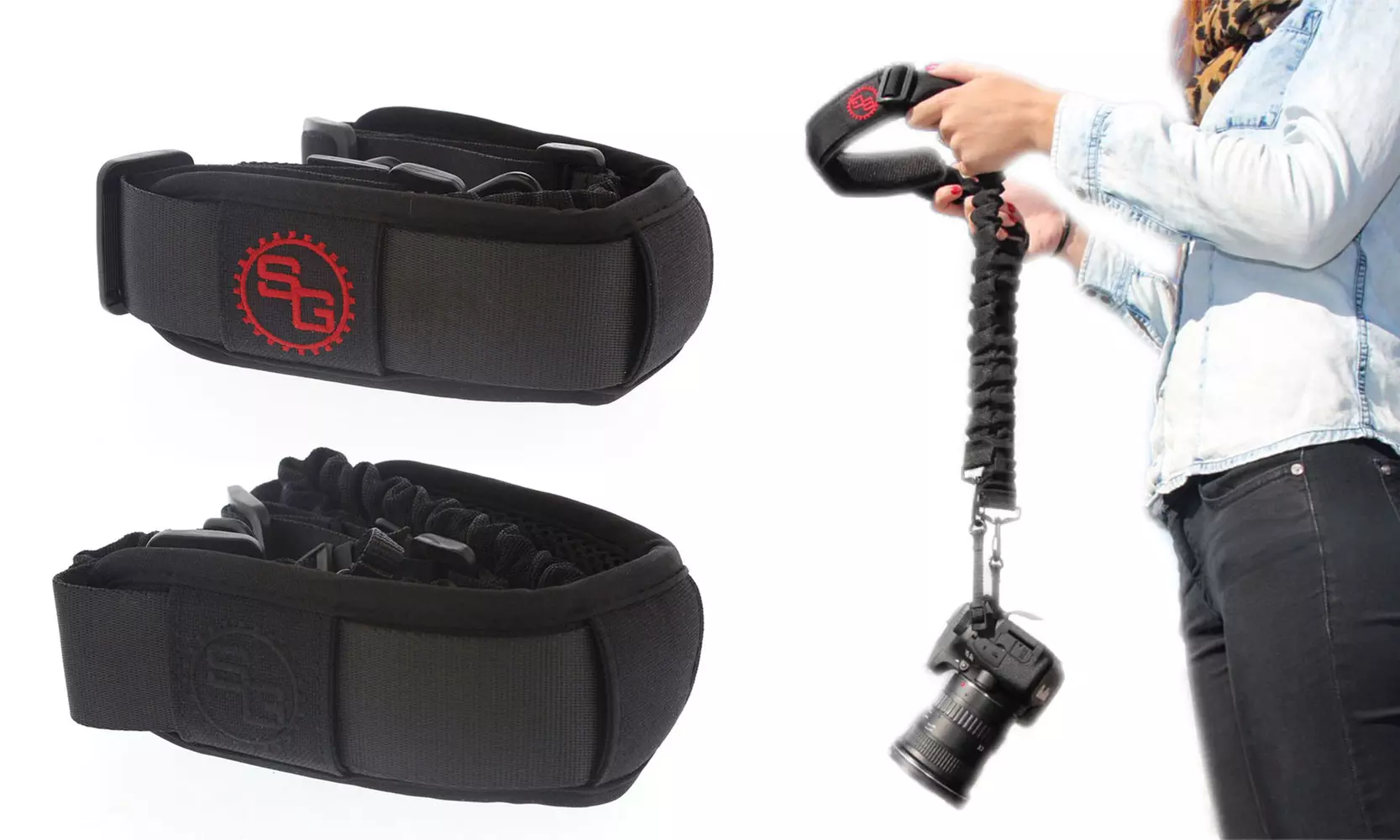 Statgear BOOMR Bungee Camera Strap - Primary Image