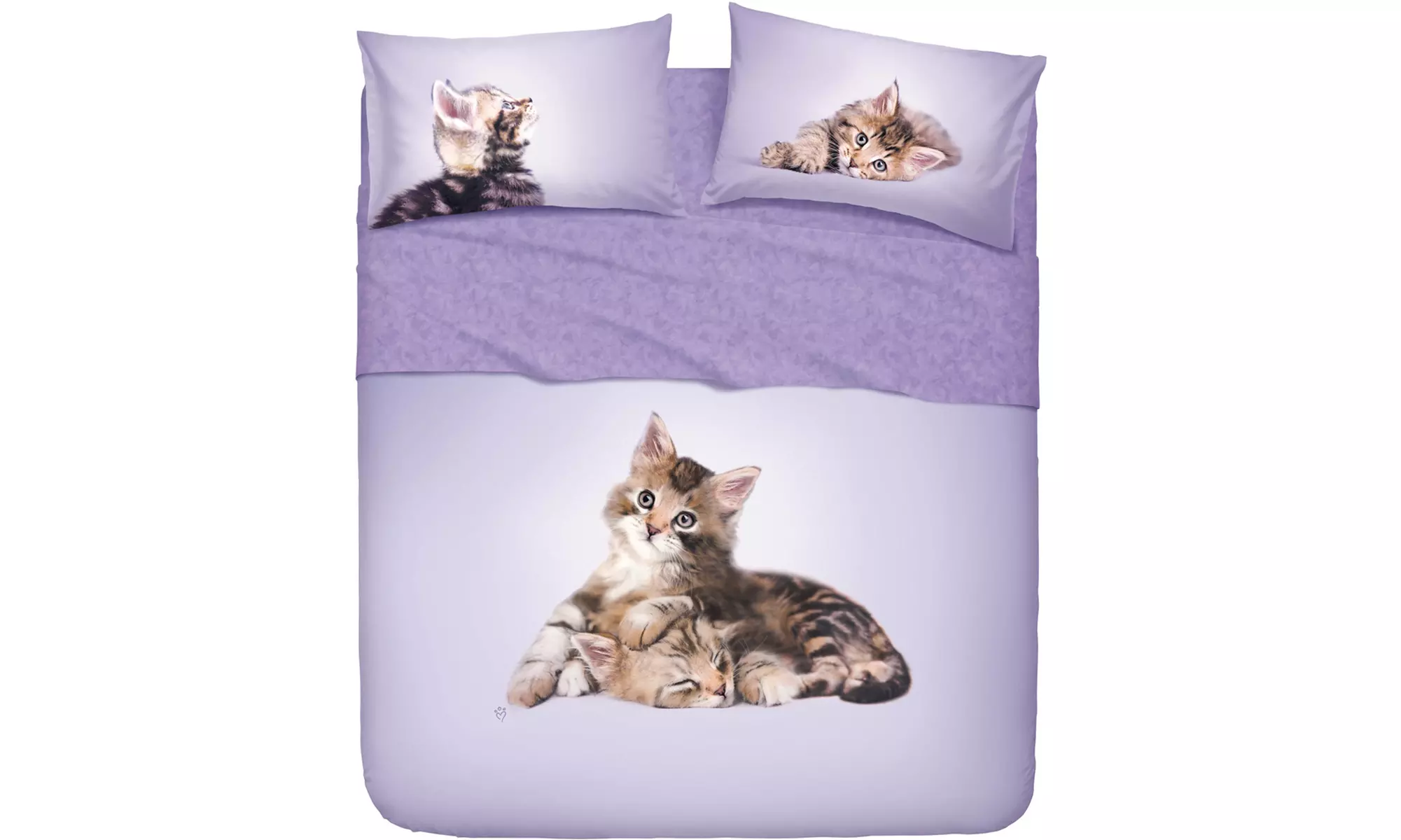 Completo letto in stampa digitale Made in Italy Bassetti