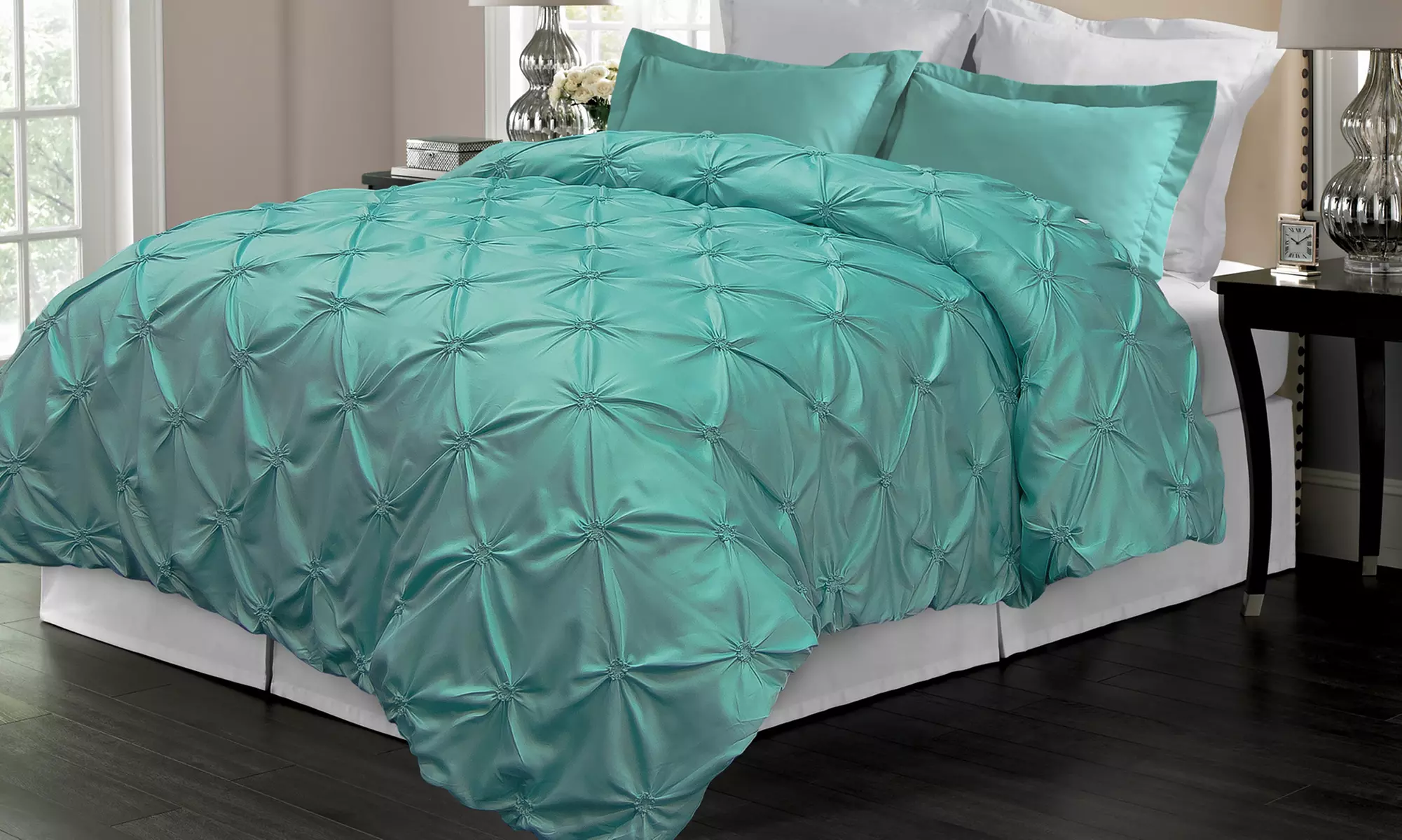 Hotel Grand Pintuck Down-Alternative Comforter Set (2- or 3-Piece) - Image 4