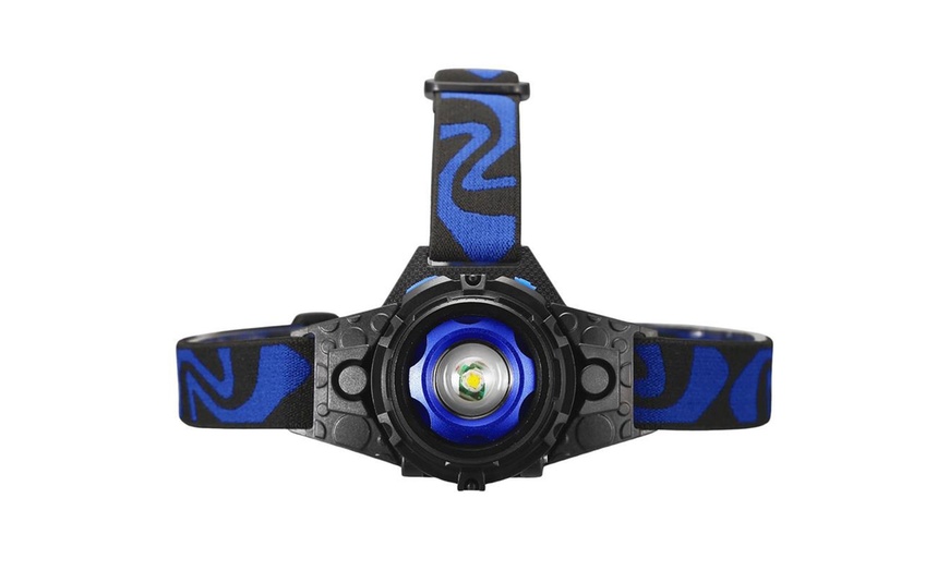 Image 3: Tactical Headlight Cree XM-L 20000LM Rechargeable T6 LED Headlamp