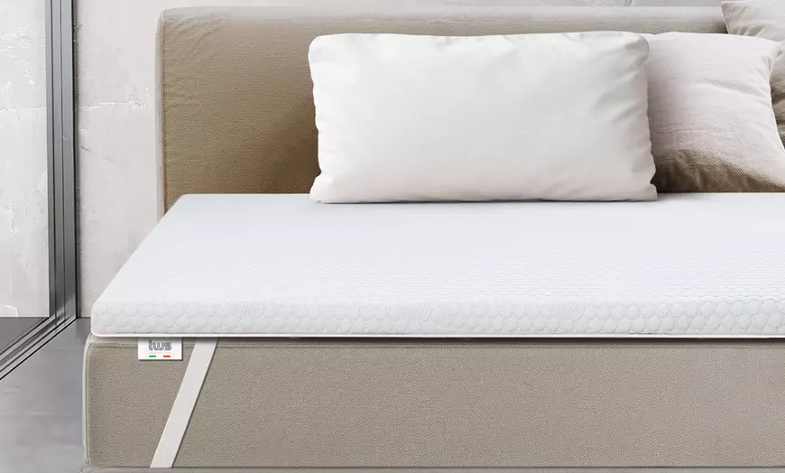 Image 1: Soporte ergonómico con espuma de memoria The White Stone